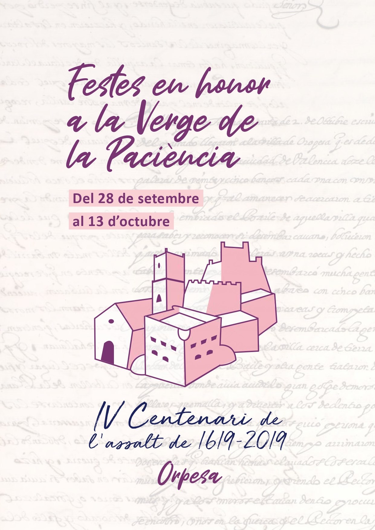 Fiestas en honor a la Virgen de la Paciencia 2019 Oropesa del Mar / Orpesa